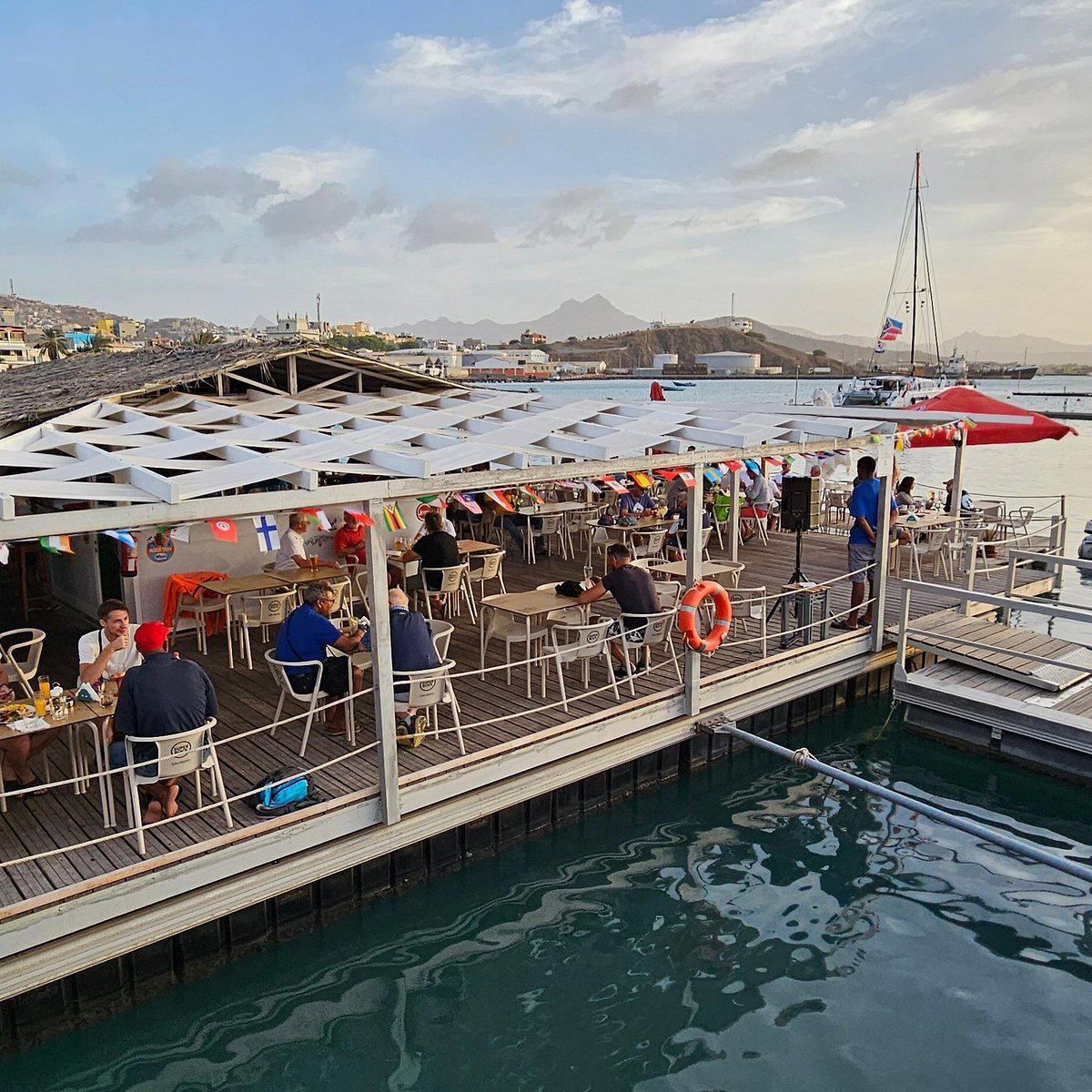 Skybar bar in Mindelo