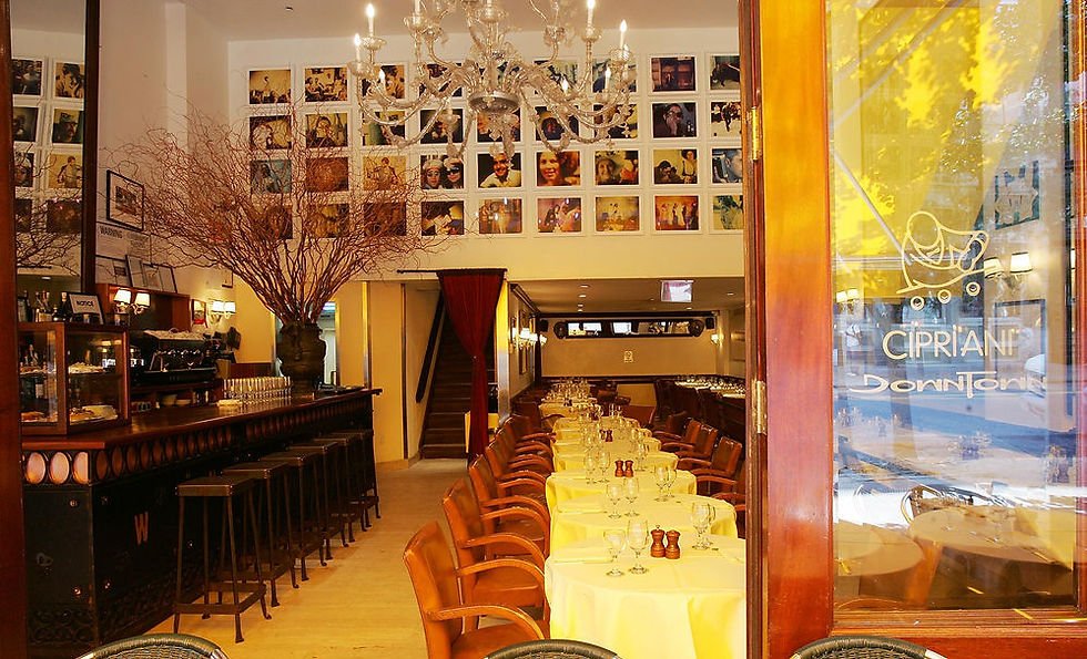 Cipriani Downtown, Bar in New York City