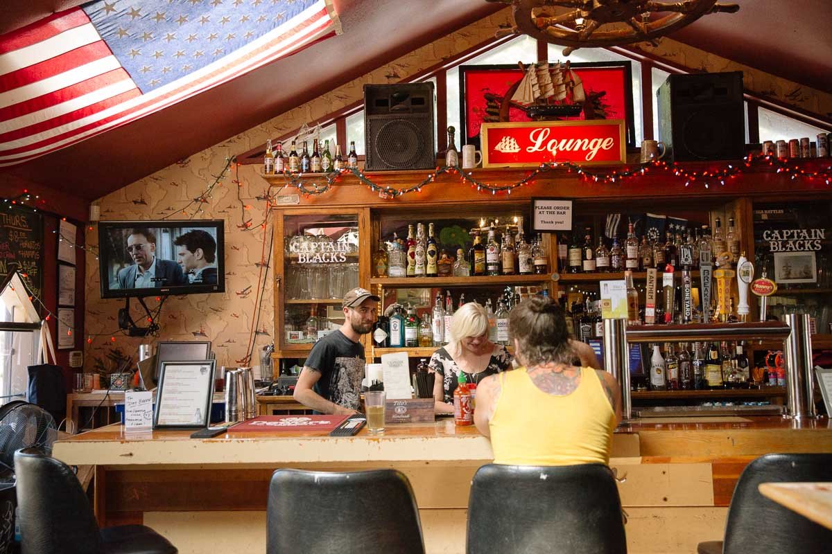 Captain Blacks bar in Seattle, United States