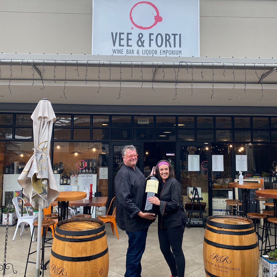 Vee & Forti bar in Pretoria, South Africa