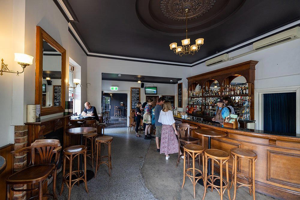 The Alliance Hotel bar in Spring Hill, Australia