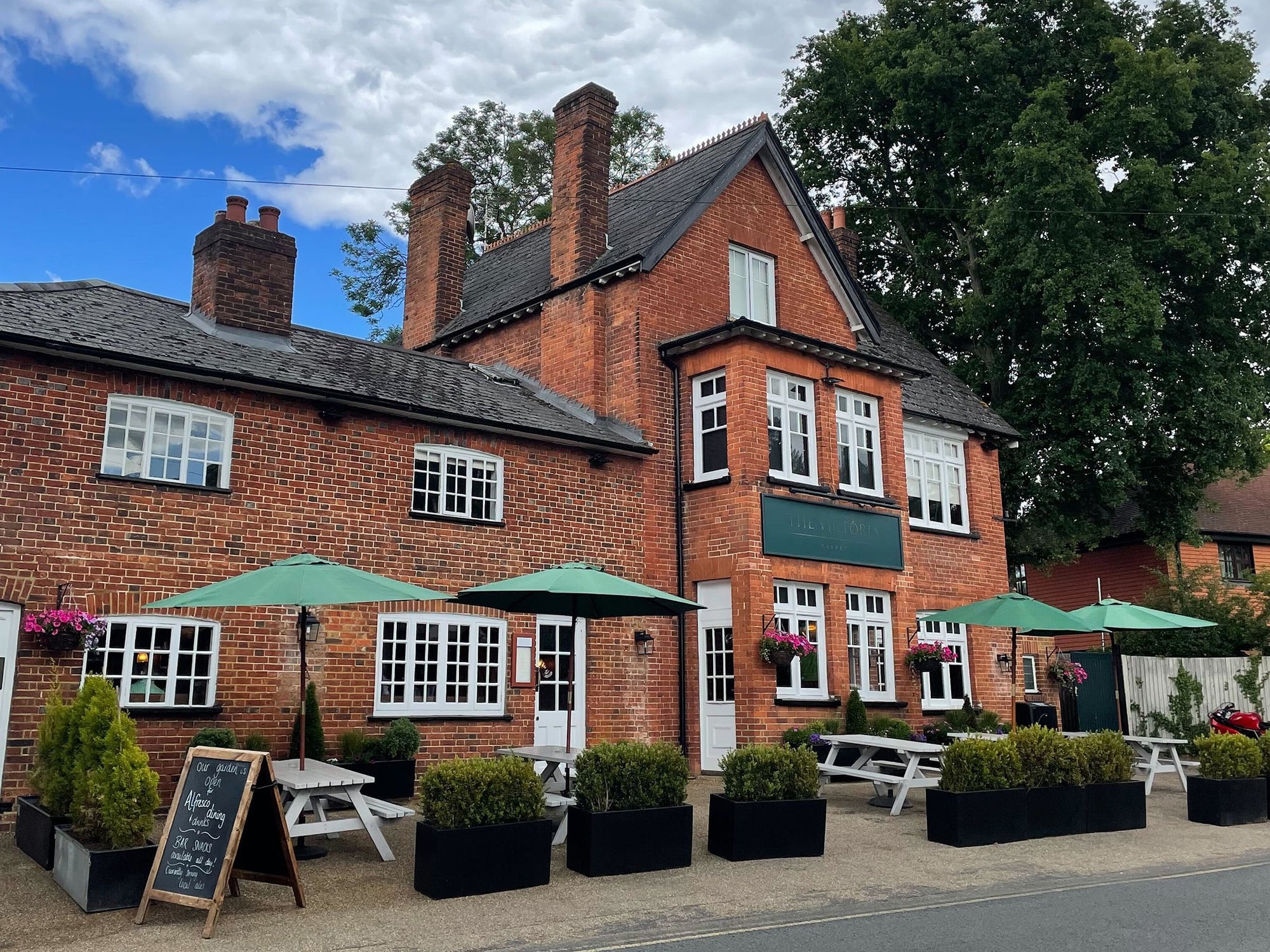 The Victoria Oxshott bar in Oxshott, United Kingdom