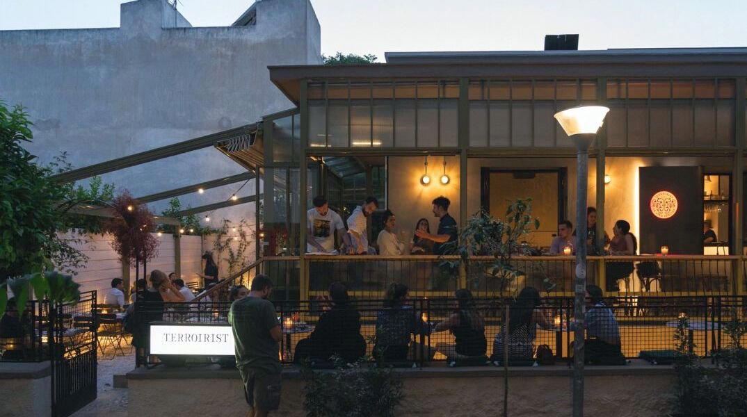 Terroirist bar in Athens