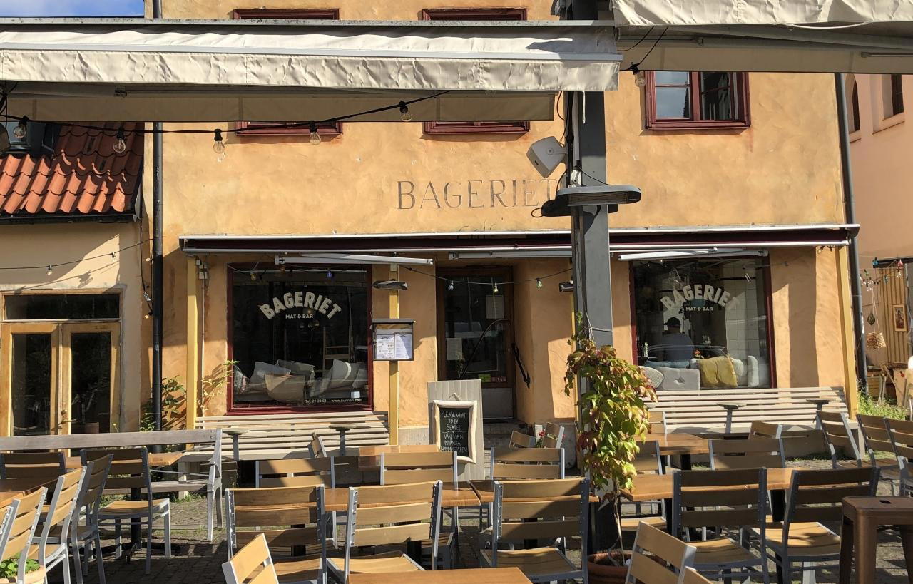 Bageriet Mat & Bar bar in Visby