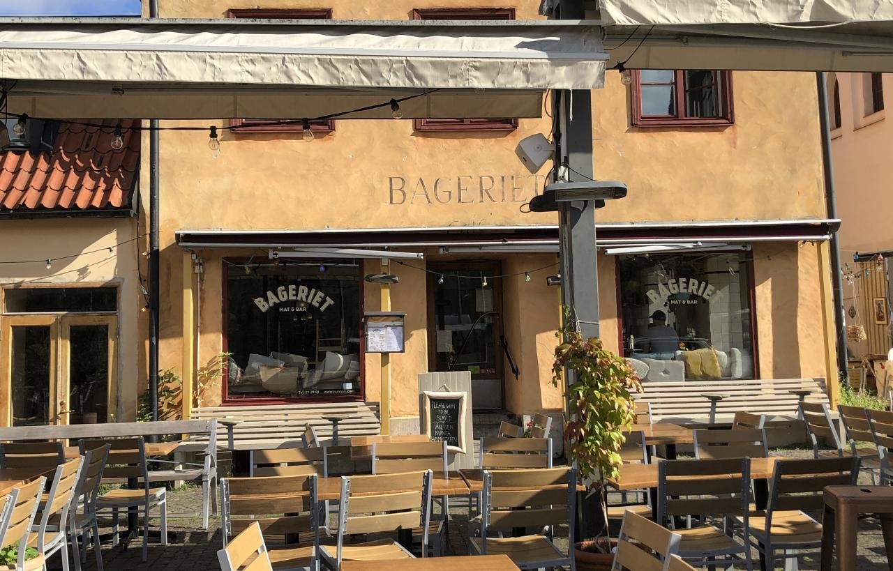 Bageriet Mat & Bar bar in Visby, Sweden