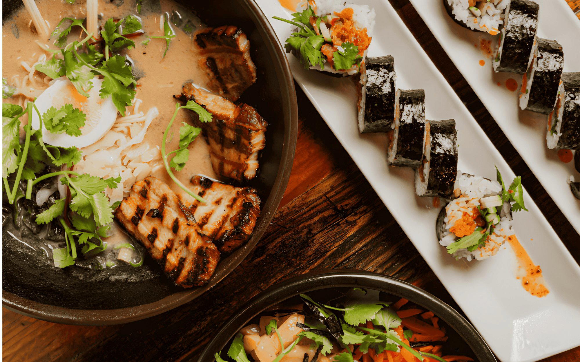 Kameya Ramen & Sushi bar in Chicago, United States