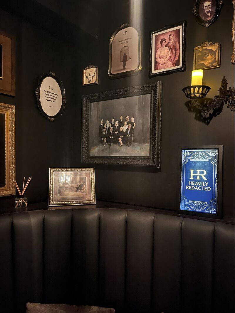 Heavily Redacted, Bar in Calgary