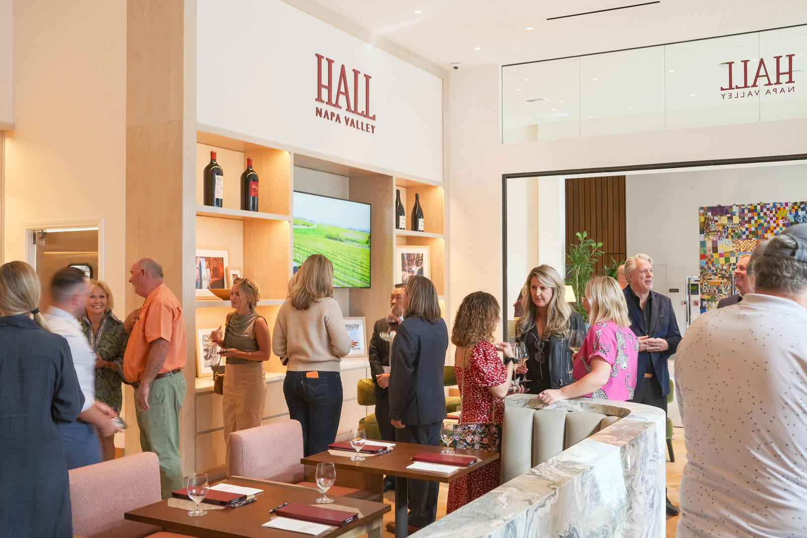 HALL Napa Valley Tasting Room & Wine Lounge bar in Palm Springs