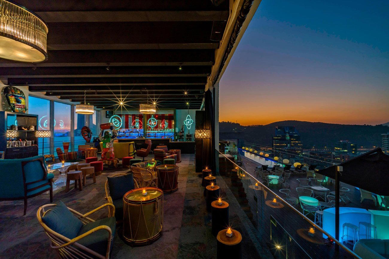 W Lounge bar in Santiago