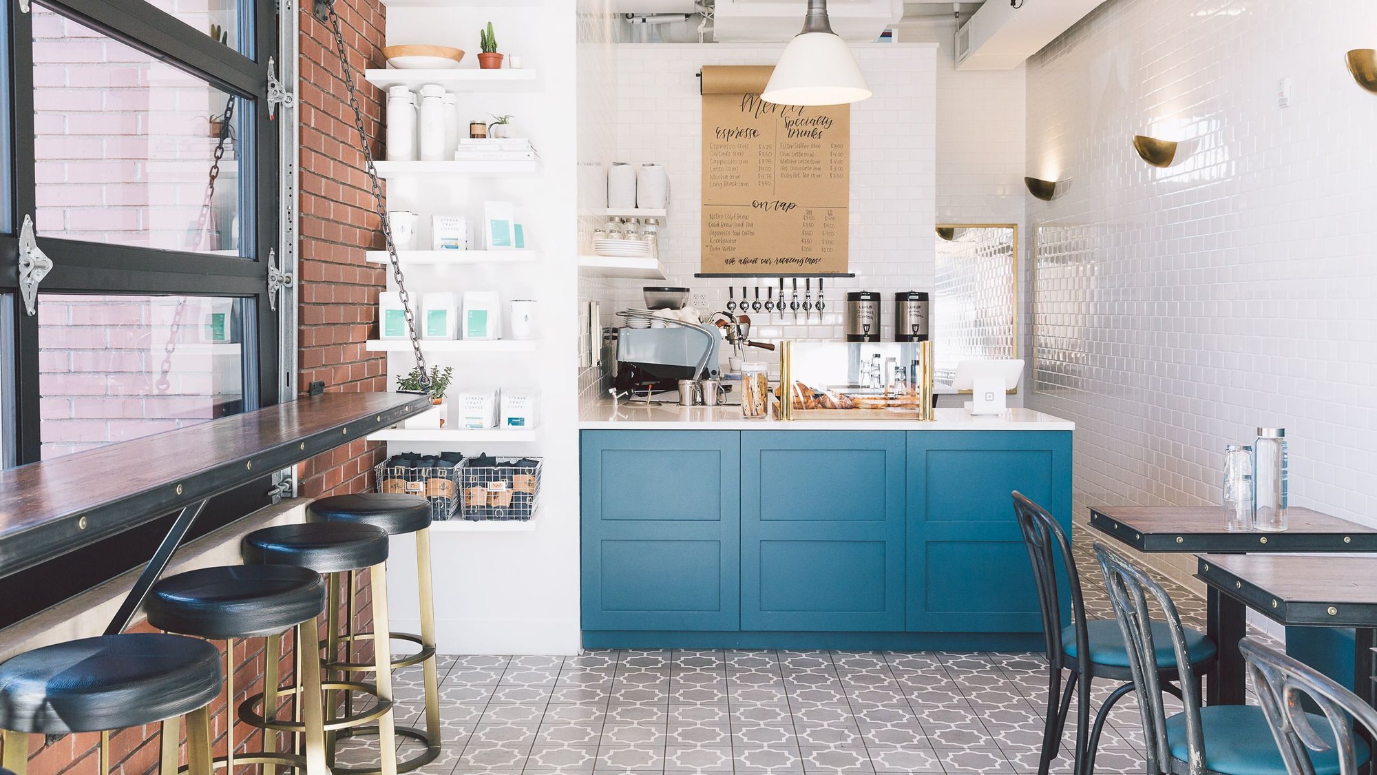 Blue Sparrow Coffee bar in Denver