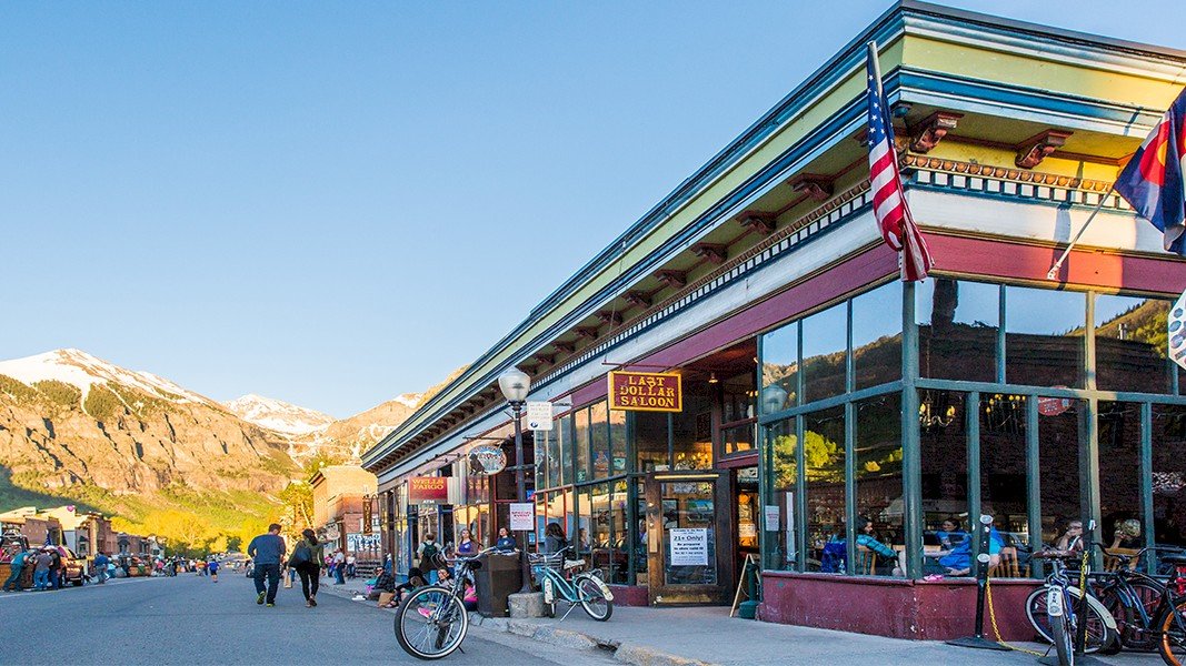 Last Dollar Saloon bar in Telluride, United States