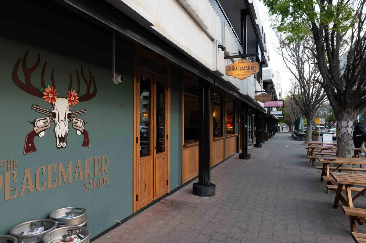 The Peacemaker Saloon bar in Braddon