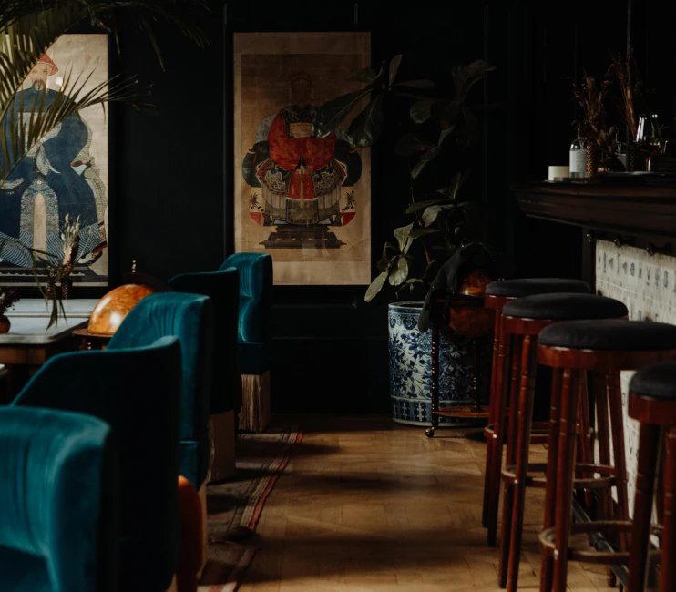 Bar 1802 at the Hotel Montecristo bar in Paris
