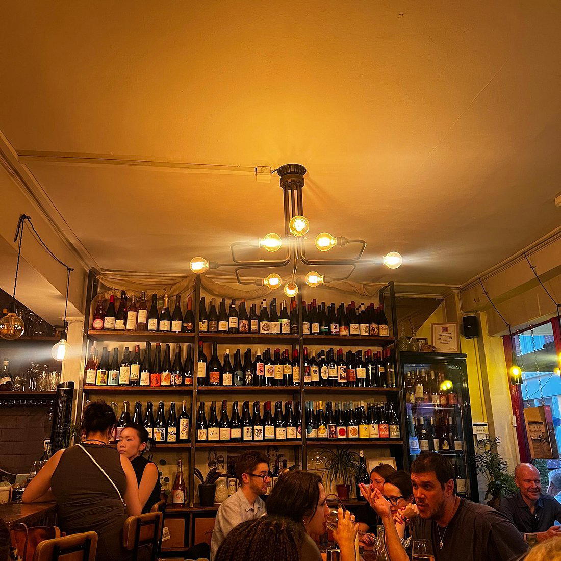 Lady of the Grapes bar in London, United Kingdom