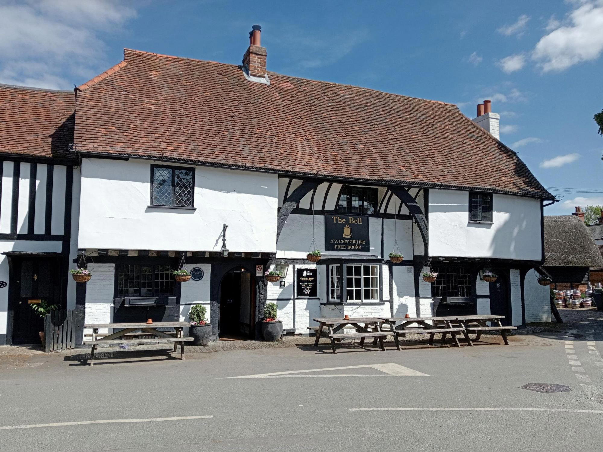 Bell bar in Waltham St Lawrence, United Kingdom