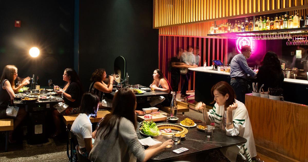 COTE Korean Steakhouse bar in New York City, United States