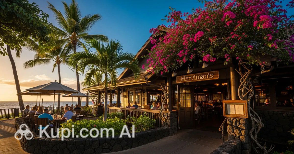Merriman's Big Island, Restaurant in Waimea
