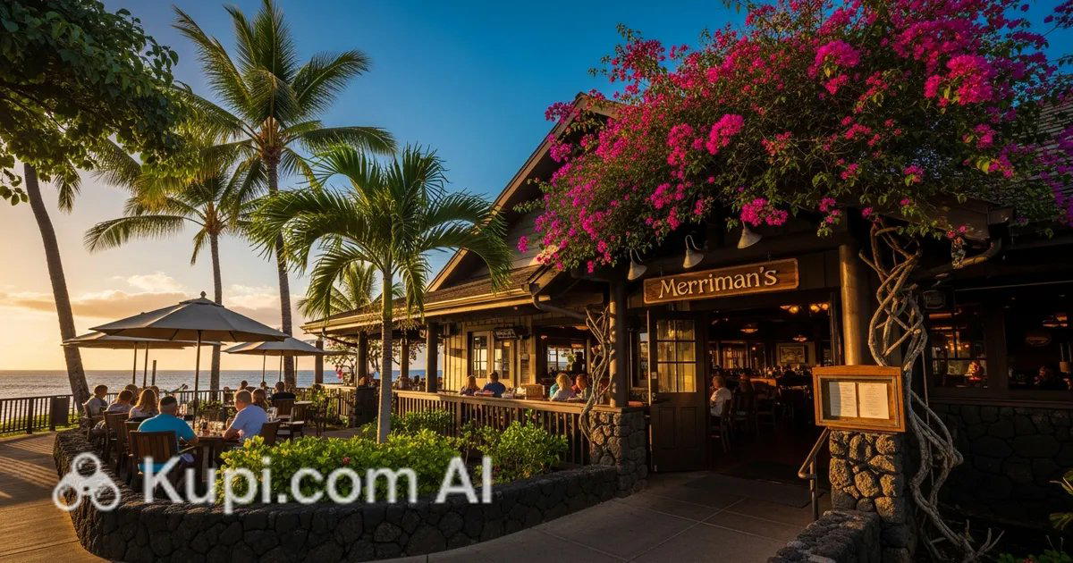 Merriman's Big Island restaurant in Waimea, United States