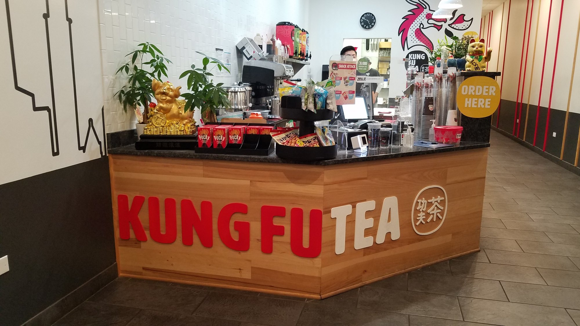 Kung Fu Tea bar in Chicago, United States
