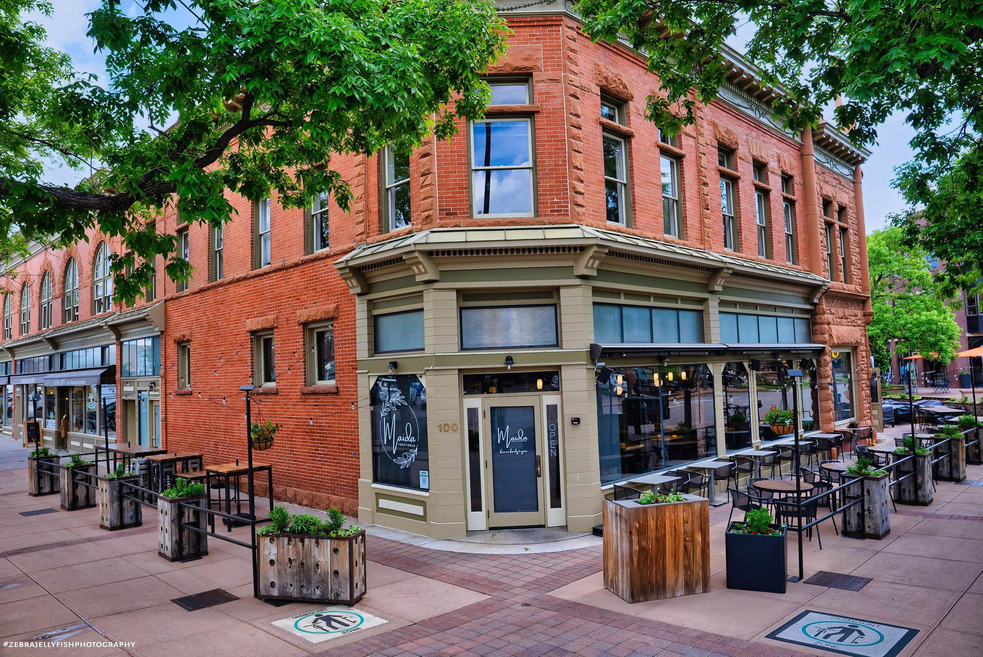 Maida Trattoria bar in Fort Collins