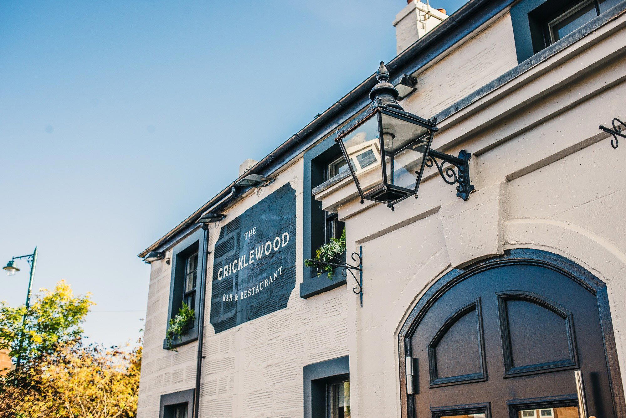 The Cricklewood bar in Glasgow