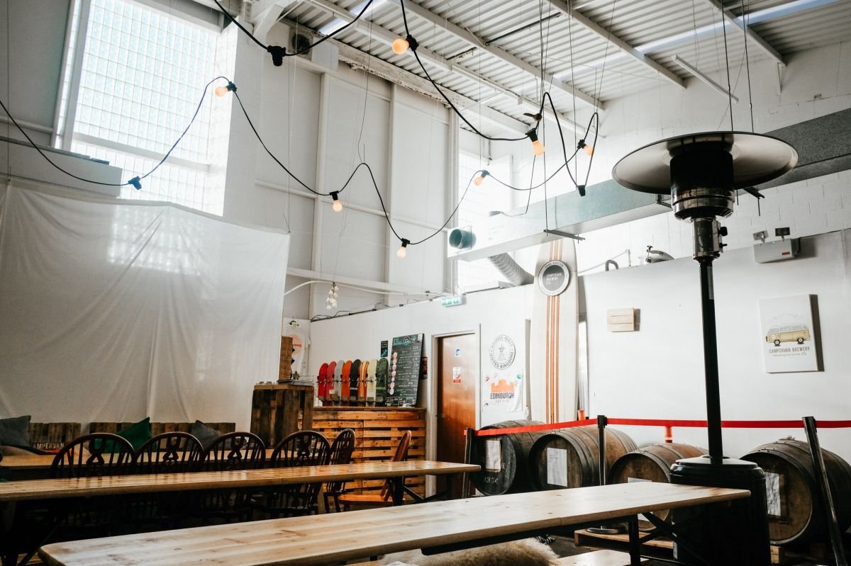 Campervan Brewery Tap Room, Edinburgh, United Kingdom