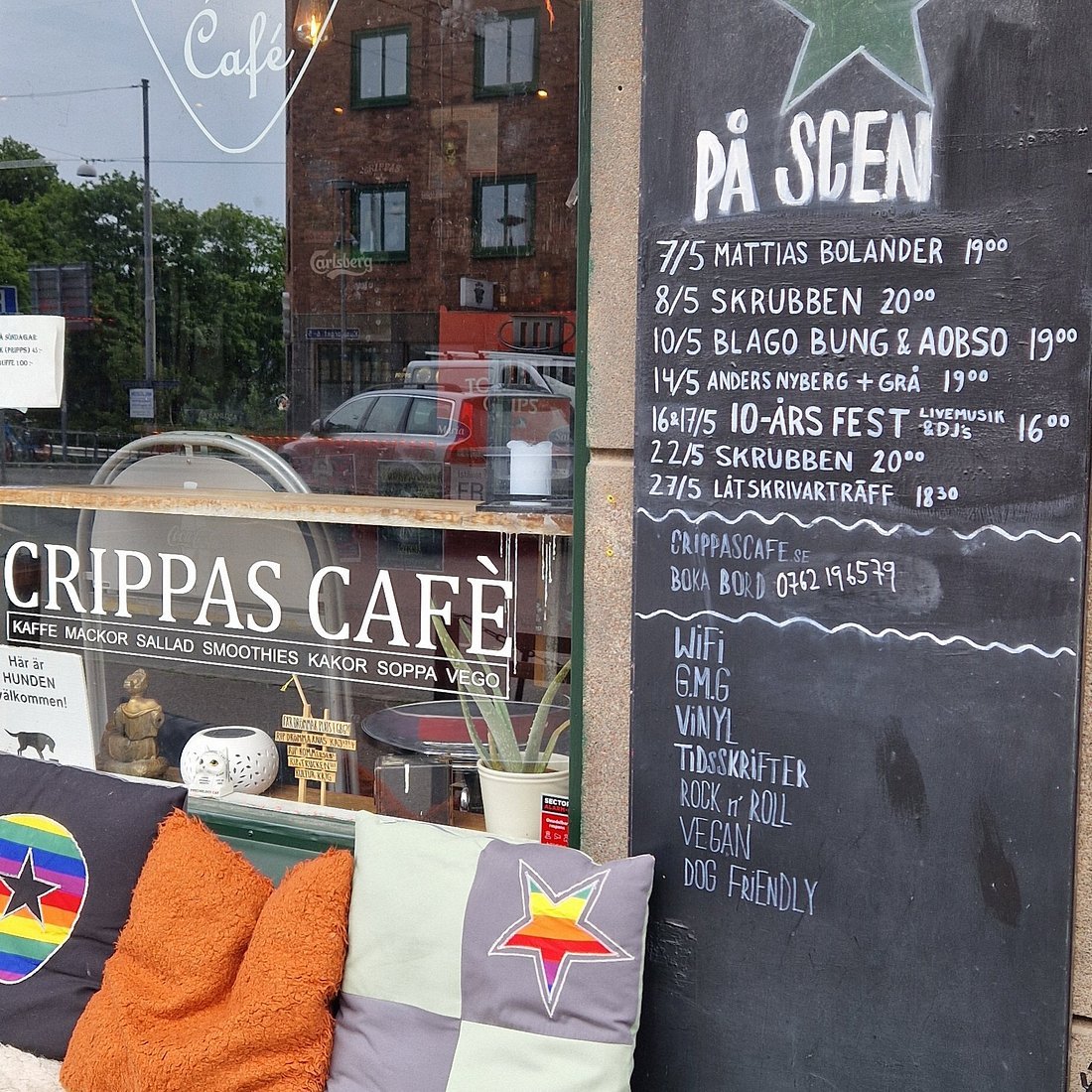 Crippas Café bar in Gothenburg