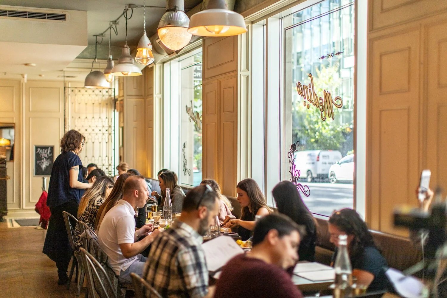 Cafe Medina bar in Vancouver