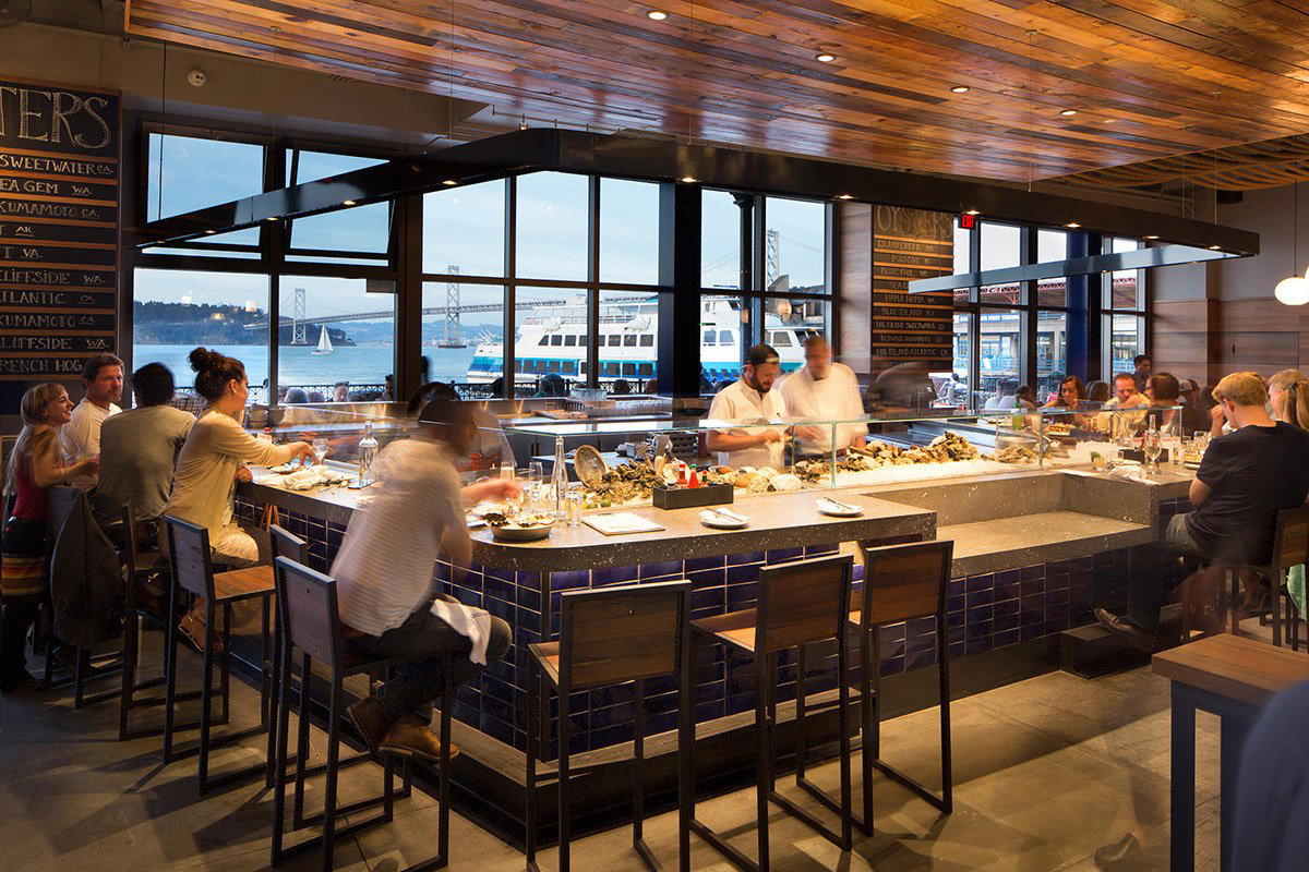 Hog Island Oyster Co. restaurant in San Francisco, United States
