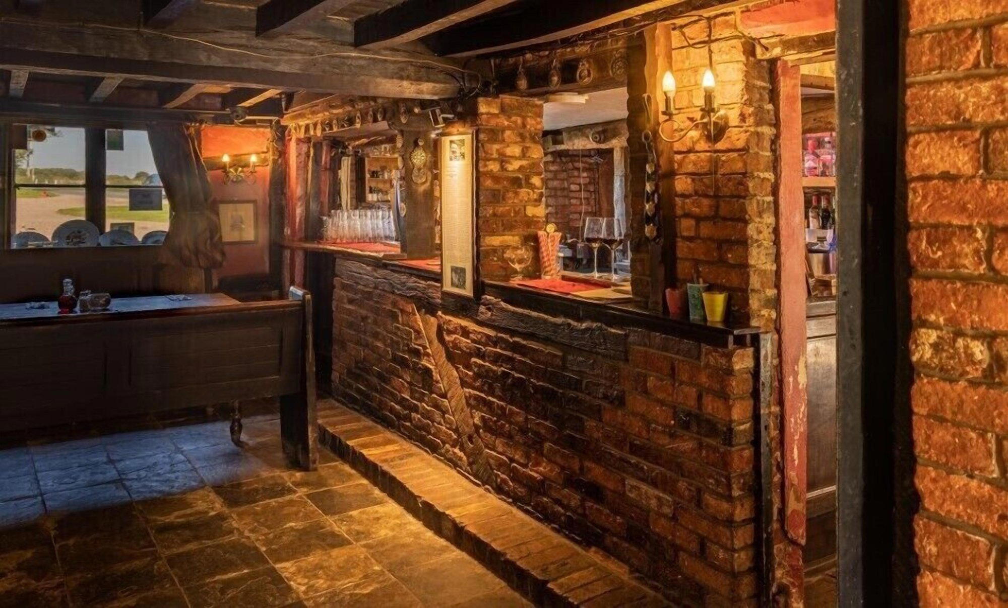 The Leagate Inn bar in Coningsby, United Kingdom