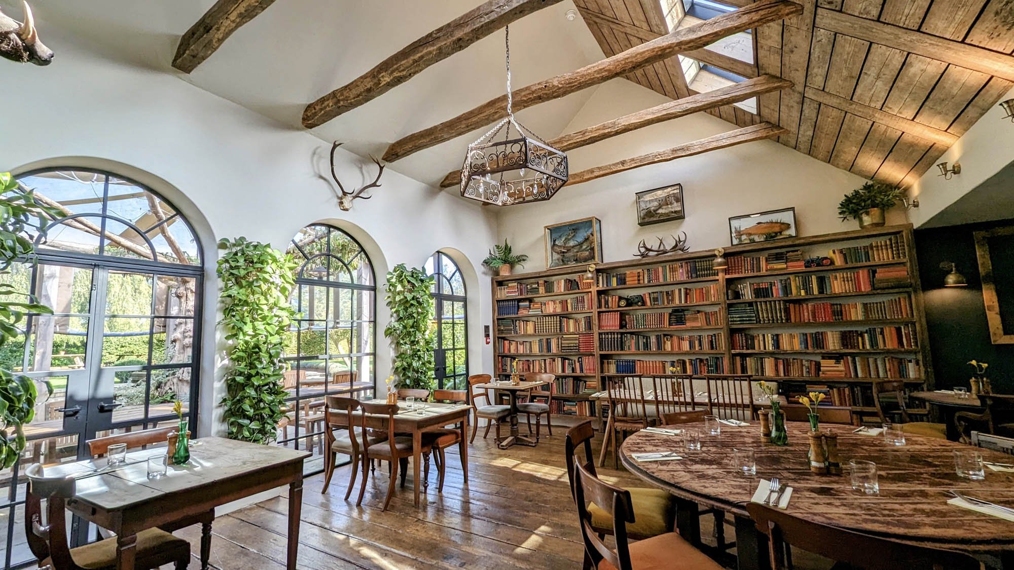 The Brisley Bell bar in Brisley, United Kingdom