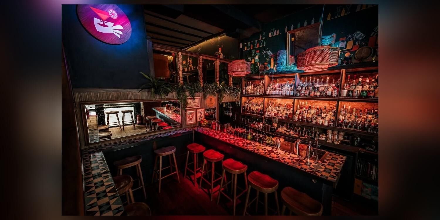 Collage Cocktail Bar, Barcelona, Spain