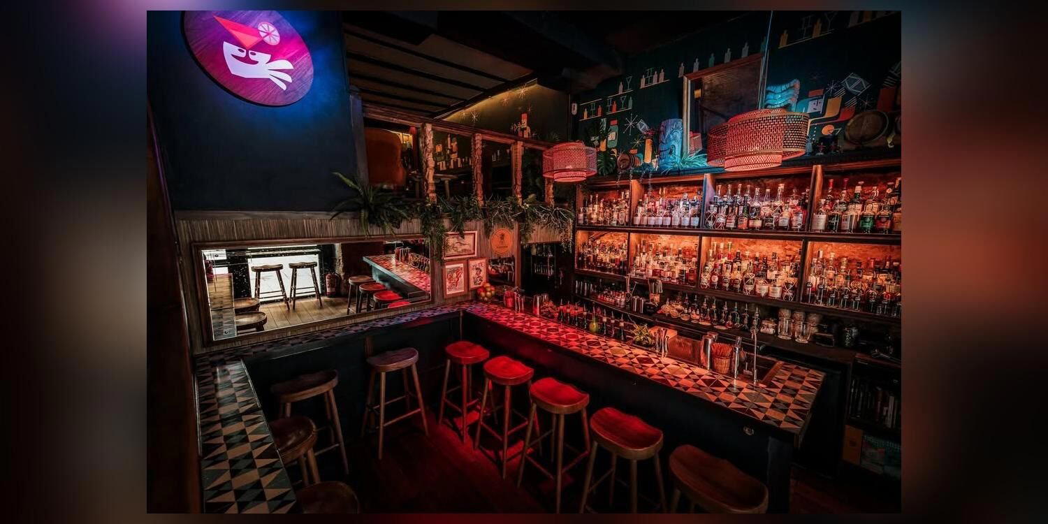 Collage Cocktail Bar, Barcelona, Spain
