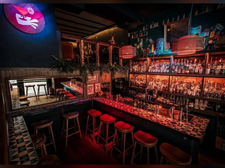 Collage Cocktail Bar, Barcelona, Spain