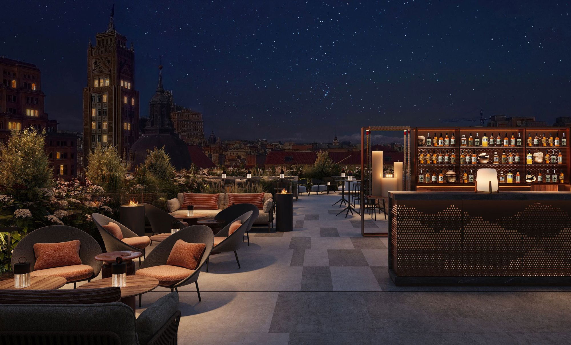 Nobu Madrid Rooftop Bar, Bar in Madrid