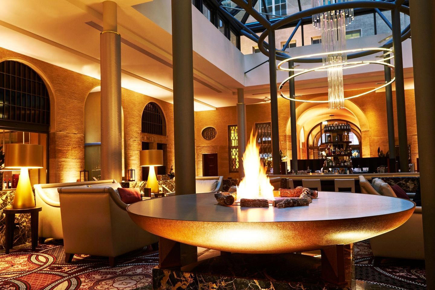 Le Grand im Steigenberger Grandhotel Handelshof bar in Leipzig