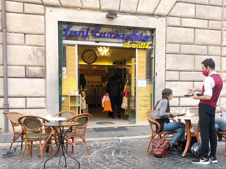 Sant' Eustachio Caffè, Rome, Italy