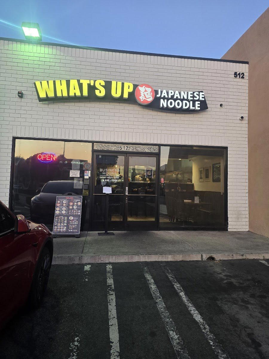 What's Up Japanese Noodles bar in Fullerton, United States