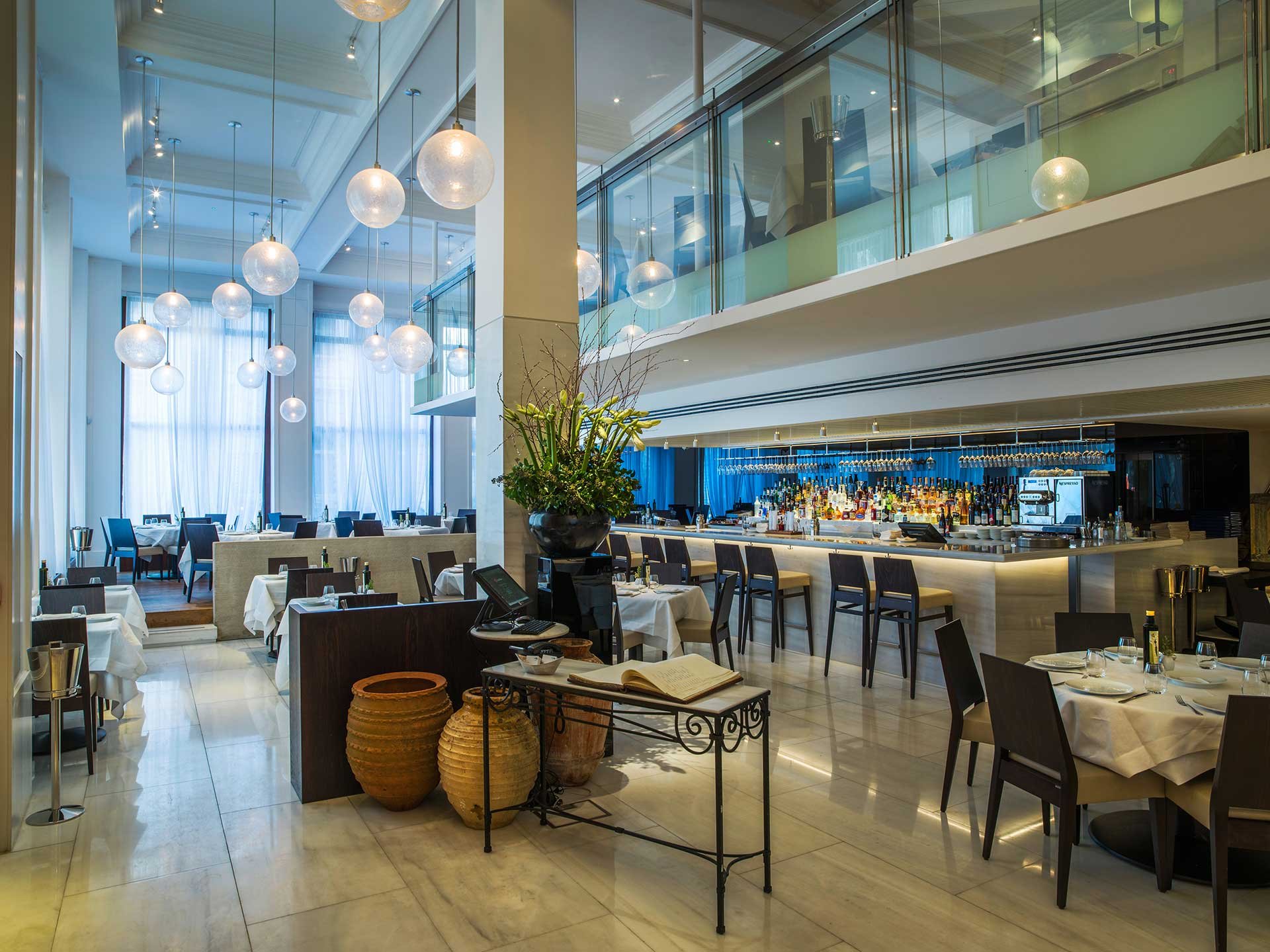 estiatorio Milos bar in London, United Kingdom