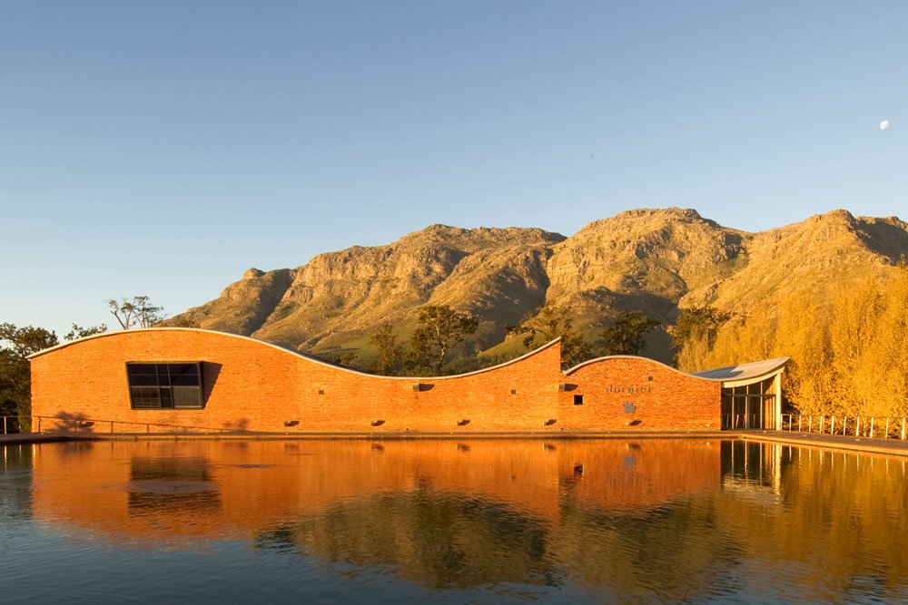 Dornier Wine Estate bar in Stellenbosch, South Africa