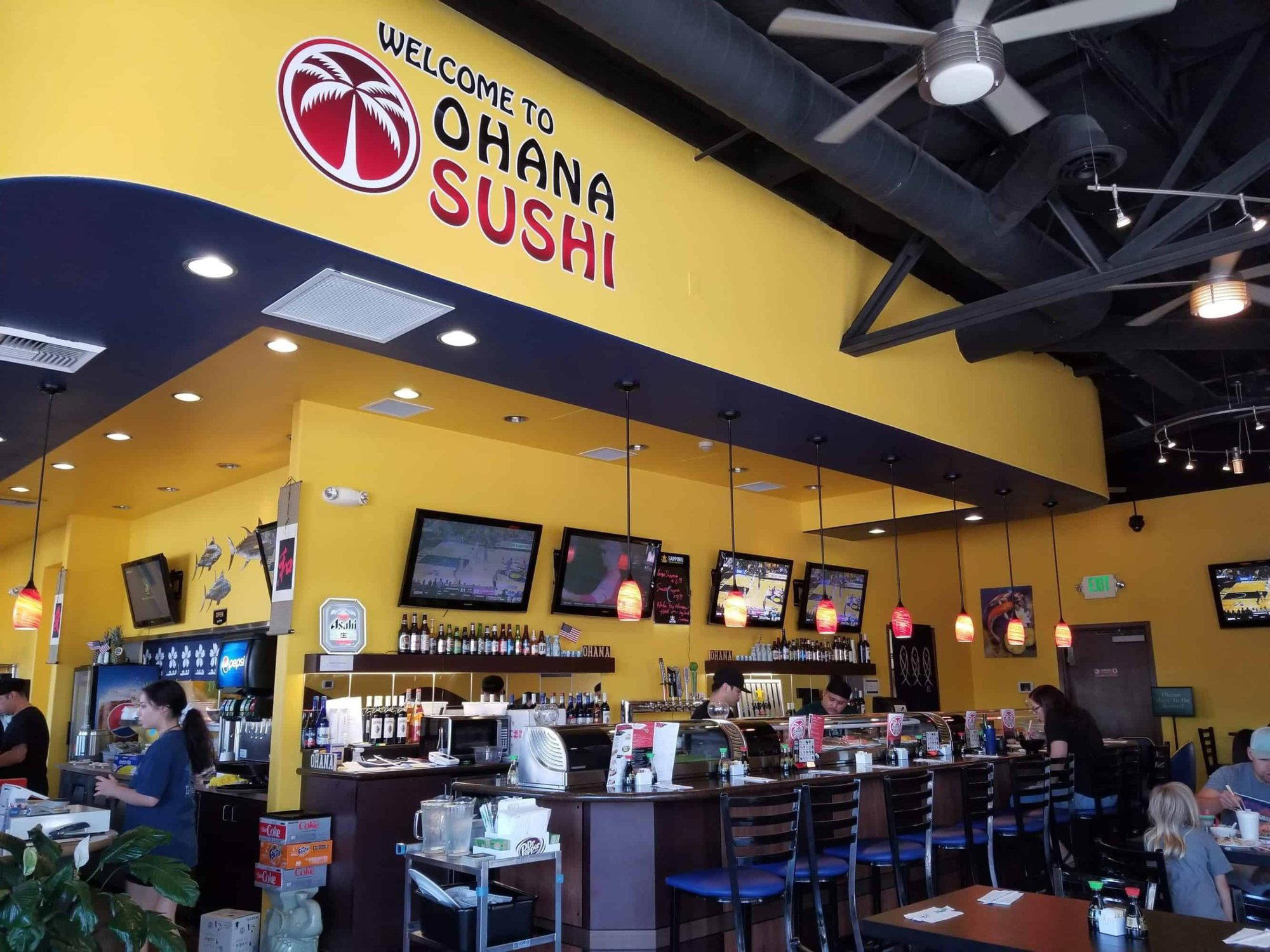 Ohana Sushi bar in Sparks