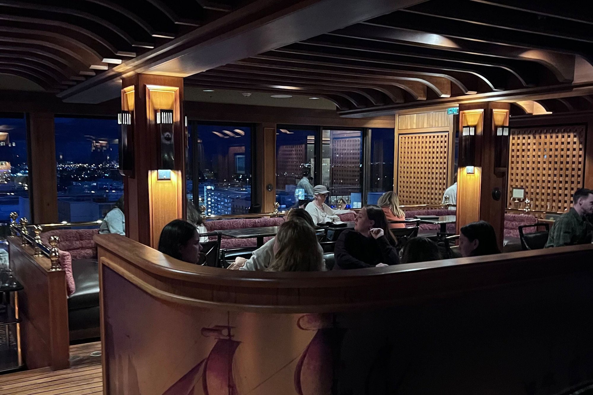 Crow's Nest bar in Anchorage, United States