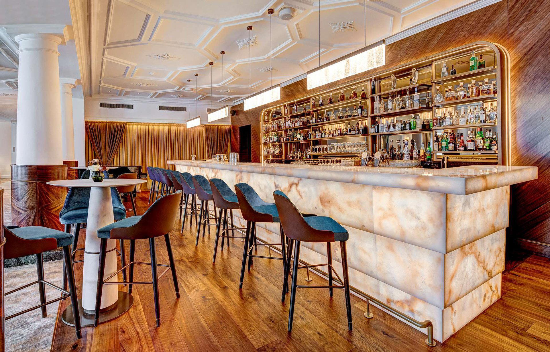 Kempinski Bar | Grand Hôtel des Bains Kempinski St. Moritz bar in Sankt Moritz