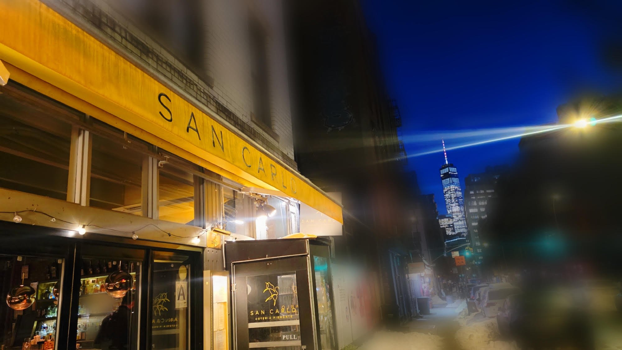 San Carlo Osteria Piemonte, Bar in New York City