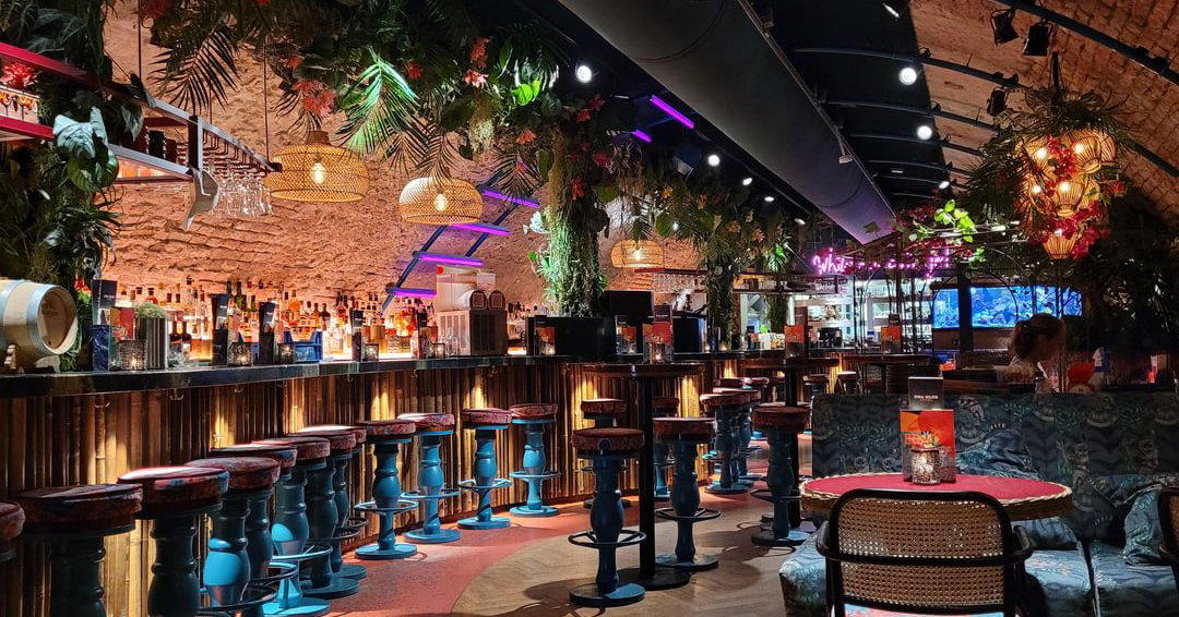 Rum Library bar in Beau Champ