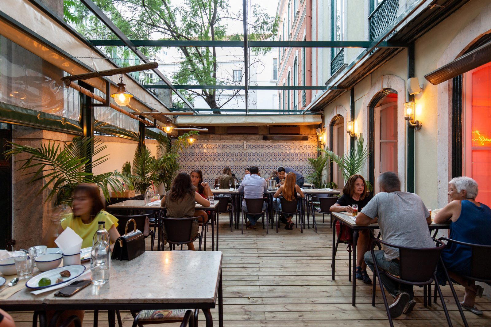 The Decadente bar in Lisbon, Portugal