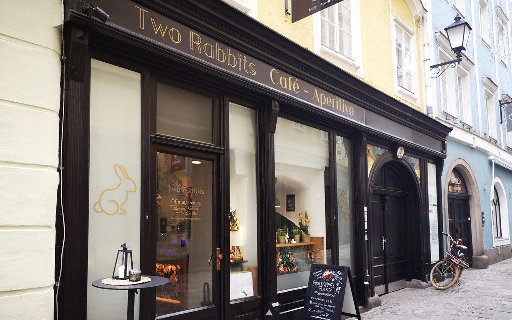 Two Rabbits bar in Linz