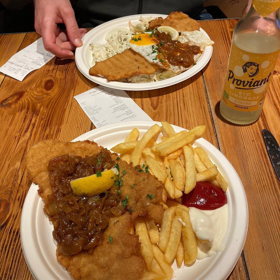 Scheers Schnitzel bar in Berlin, Germany
