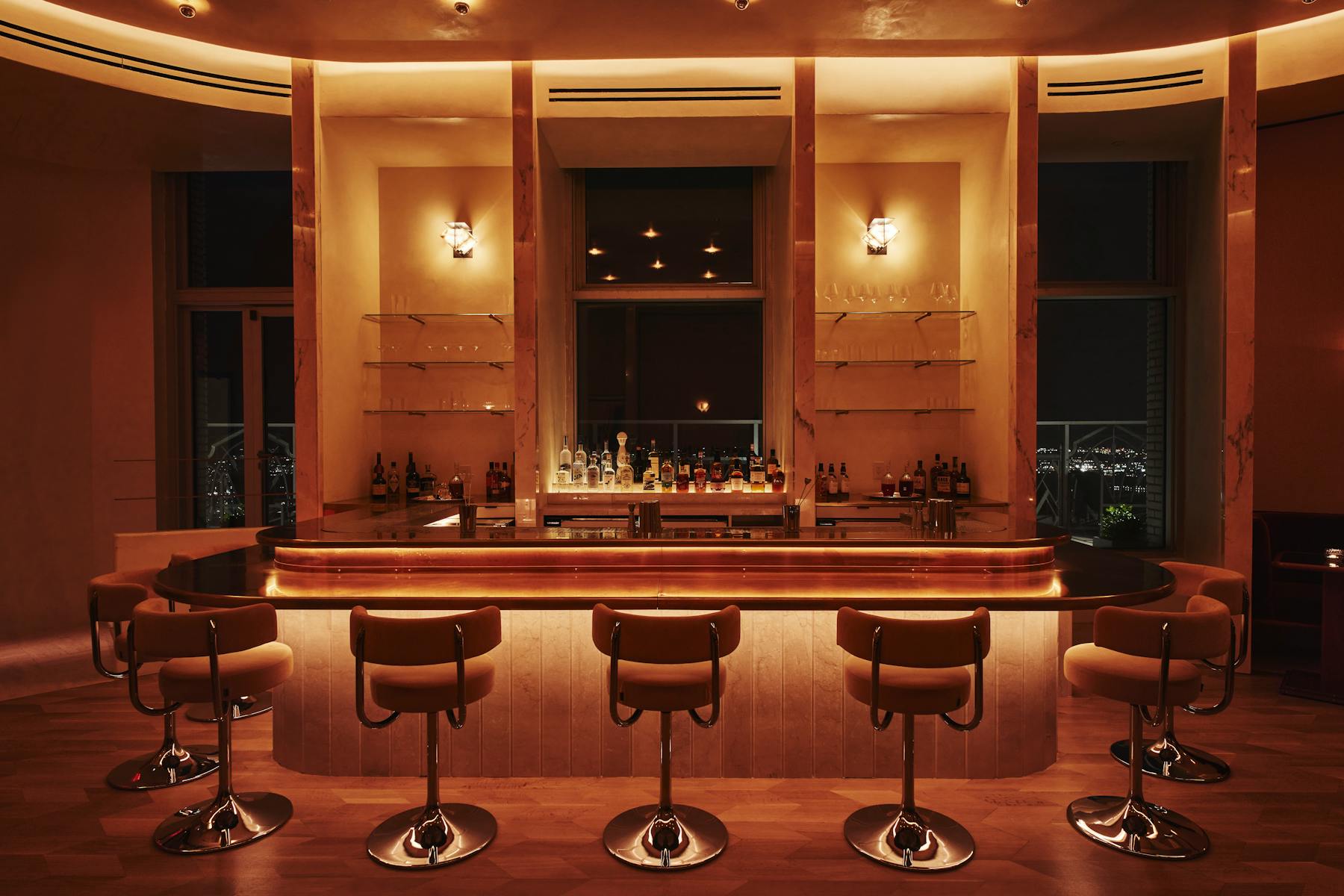 Overstory bar in New York City