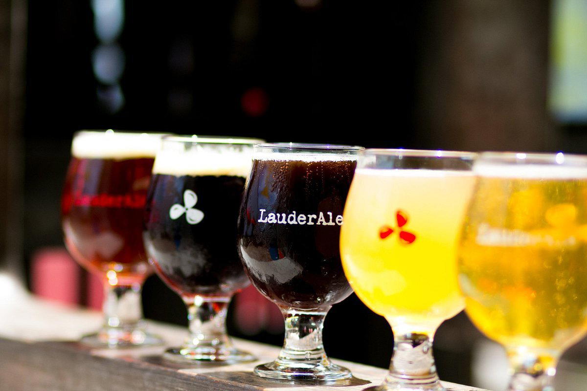 LauderAle Brewery bar in Dania Beach, United States